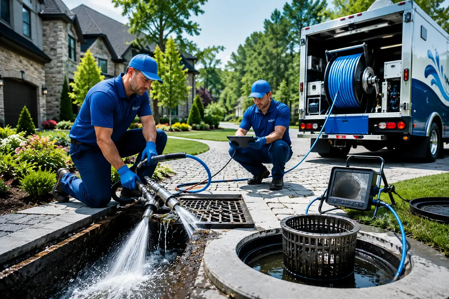 Local outdoor drain cleaning professionals in Blanchard, LA