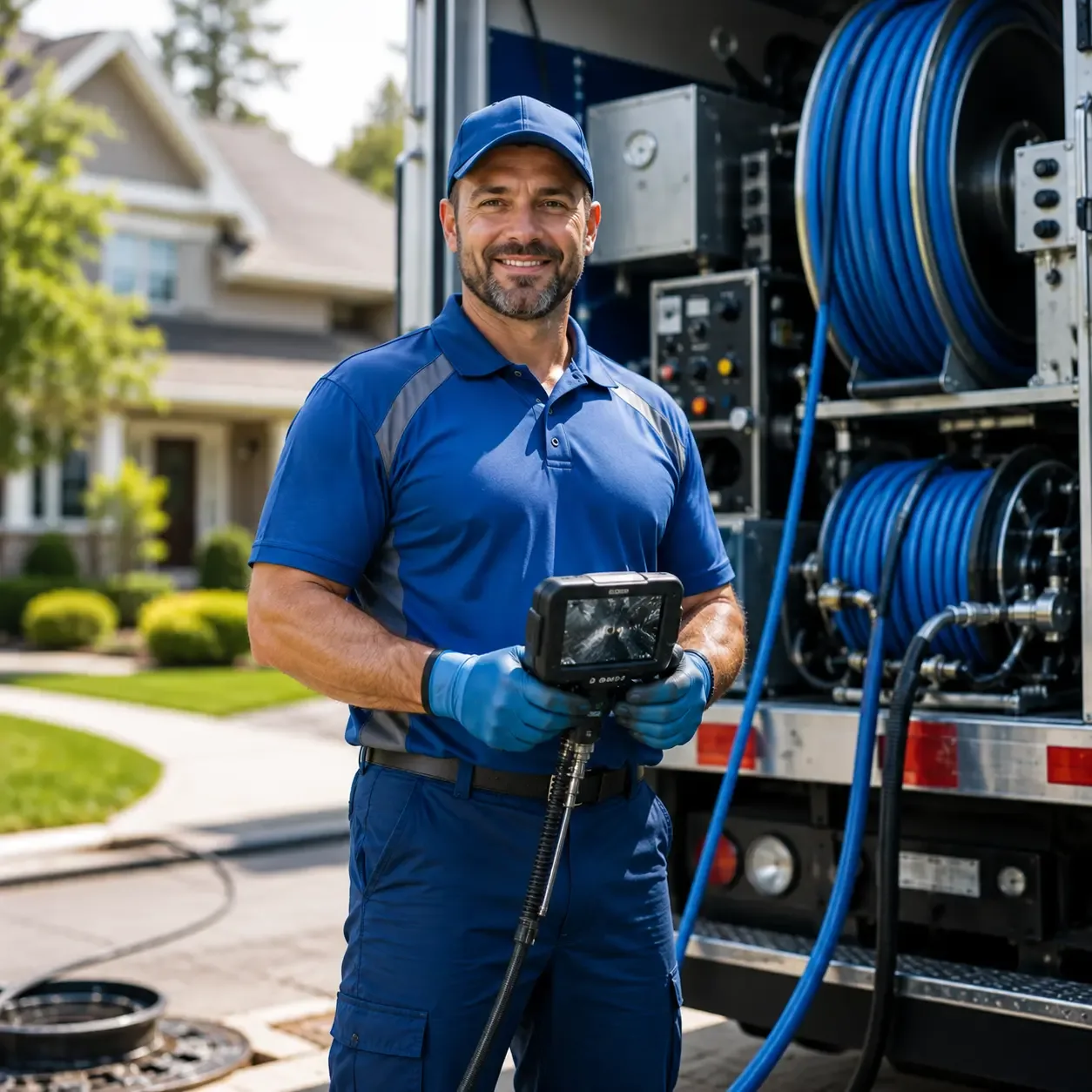 Local outdoor drain cleaning specialists in Blanchard, LA